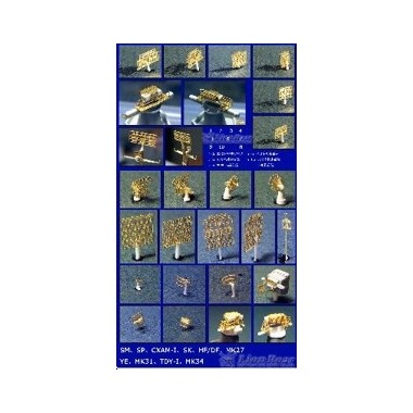 Radars U.S. Navy 2ème GM echelle 1/700 Radars U.S. Navy 2ème GM echelle 1/700