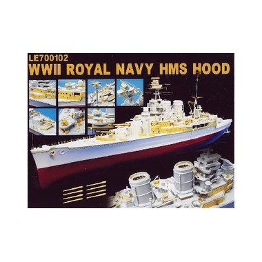 Kit amélioration pour HMS Hood Trumpeter 05740