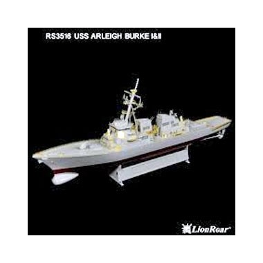 Kit d'amélioration US Navy Destroyer Arleigh Burke Class I & II pour Trumpeter