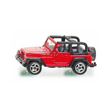 Miniature Jeep Wrangler rouge