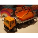 Miniature Camion benne Mercedes jaune