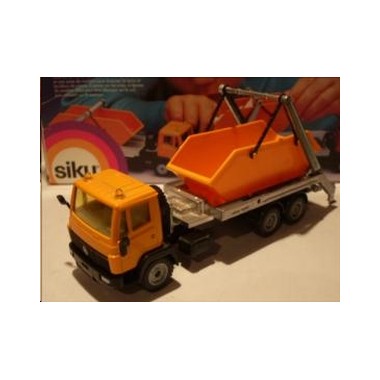 Miniature Camion benne Mercedes jaune