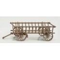 Miniature Chariot en bois