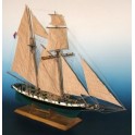 Maquette La Recouvrance, aviso-Goelette