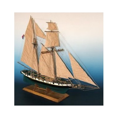 Maquette La Recouvrance, aviso-Goelette
