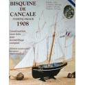 Maquette Le Petrel, bisquine de Cancale 1908