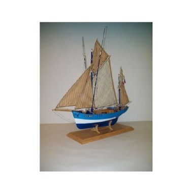 Maquette Thonier de Groix 1908