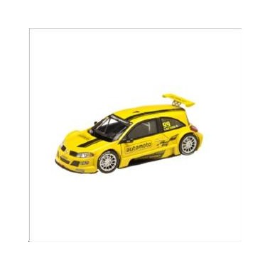Miniature Renault Megane Trophy Jaune 2006 Miniature Renault Megane Trophy Jaune 2006