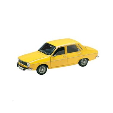 Miniature Renault 12 TS Jaune 1970 Miniature Renault 12 TS Jaune 1970