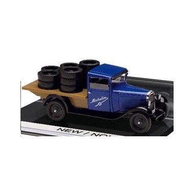 Miniature Citroen C4 Plateau pneus Michelin 1930