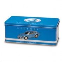 Miniature Alpine A110 1800 Bleue 1973 Boite cadeau métal