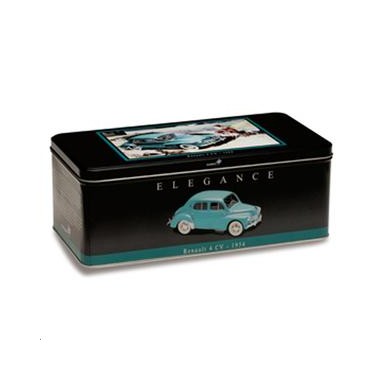 Miniature Renault 4CV Vert pale1954 Boite cadeau métal