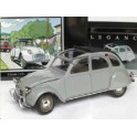 Miniature Citroen 2CV Grise 1966 Boite cadeau métal