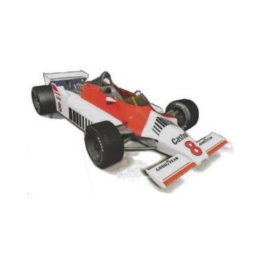 Miniature McLaren F1 M29 Prost 8 1980