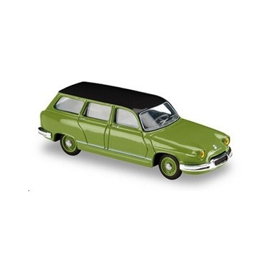 Miniature Panhard PL17 Break verte 1963