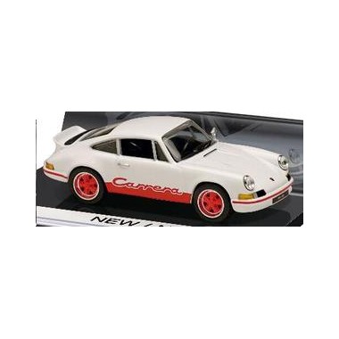 Miniature Porsche 911 Carrera RS 2.7l Blanche 1973