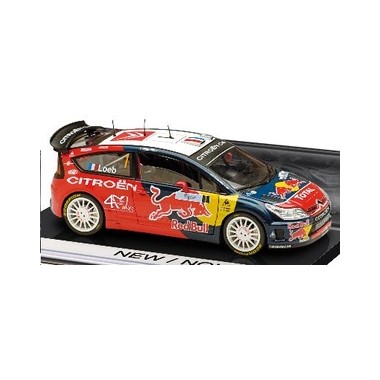 Miniature Citroen C4 WRC Loeb 1 Red Bull Tour de Corse 2008