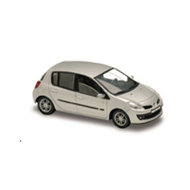 Miniature Renault Clio Phase III Argent 2005