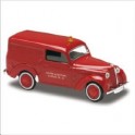 Miniature Renault Juvaquatre Pompiers de Bellac 1952