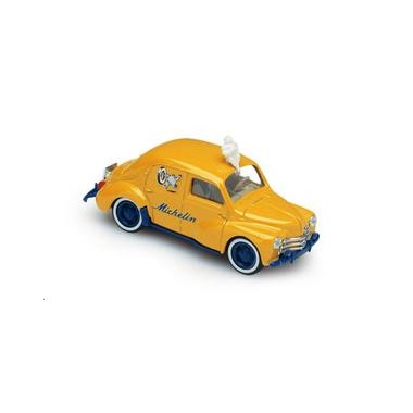 Miniature Renault 4CV Michelin 1954
