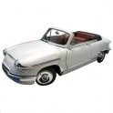 Miniature Panhard PL17 cabriolet blanche 1962