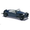 Miniature Citroen Traction 11 Cabriolet Bleu foncé 1938