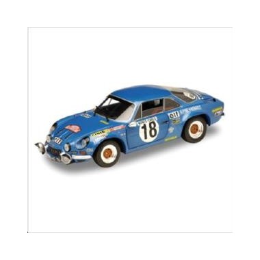 Miniature Alpine A110 1800 Andruet 18 Monte Carlo 1973 Miniature Alpine A110 1800 Andruet 18 Monte Carlo 1973