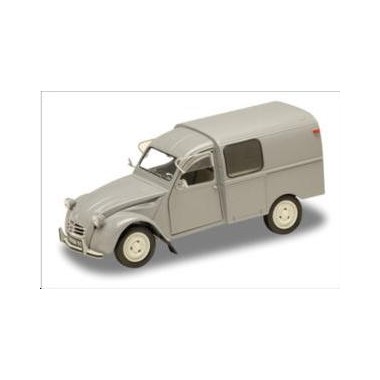 Miniature Citroen 2CV Camionnette grise 1969