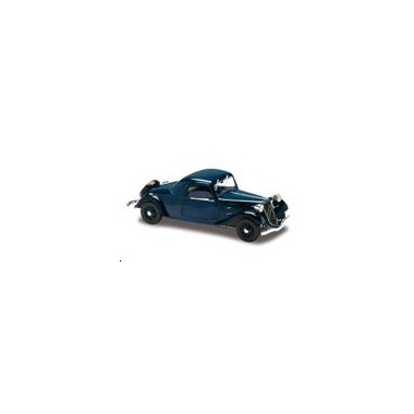 Miniature Citroen Traction 11 Coupe Bleu foncé 1938 Miniature Citroen Traction 11 Coupe Bleu foncé 1938
