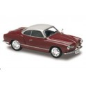 Miniature Volkswagen Karmann Ghia Coupe Bordeaux