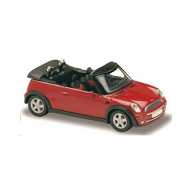 Miniature BMW Mini Cabriolet Rouge 2005