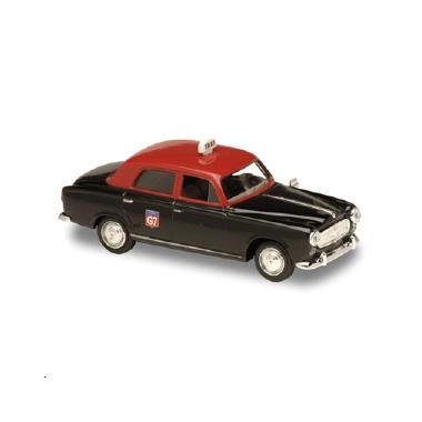 Miniature Peugeot 403 Taxi G7 noir/bordeaux Miniature Peugeot 403 Taxi G7 noir/bordeaux
