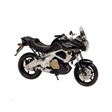 Miniature Kawasaki Versys 650 noire 2007