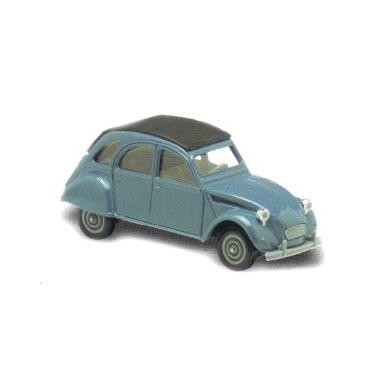 Miniature Citroen 2CV Bleue 1979 Miniature Citroen 2CV Bleue 1979