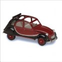Miniature Citroen 2CV Charleston Noir/Bordeaux