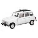 Miniature Renault 4L Blanche 1964