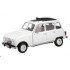Miniature Renault 4L Blanche 1964