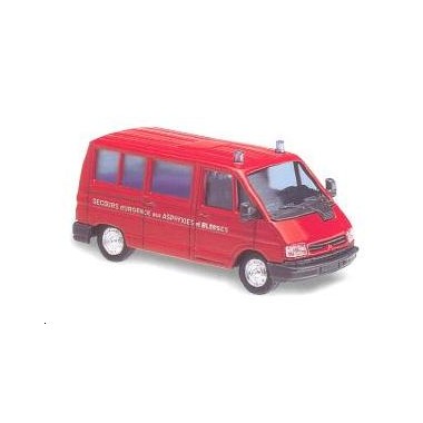 Miniature Renault Trafic Ambulance Pompiers
