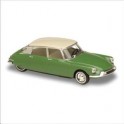 Miniature Citroen DS19 Verte 1956