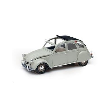 Miniature Citroen 2CV Grise 1966 Miniature Citroen 2CV Grise 1966