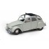 Miniature Citroen 2CV Grise 1966