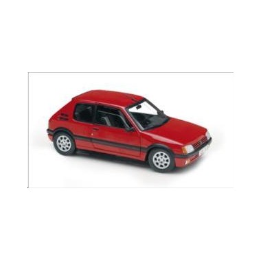 Miniature Peugeot 205 GTI Rouge 1990 Miniature Peugeot 205 GTI Rouge 1990