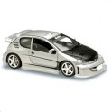 Miniature Peugeot 206 Tuning gris métallisé