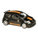 Miniature Citroen C2 Tuning noire/orange