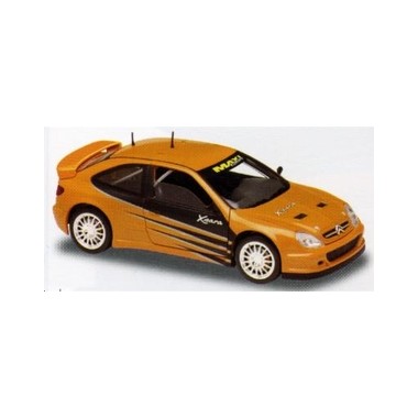 Miniature Citroen Xsara Tuning orange/noire