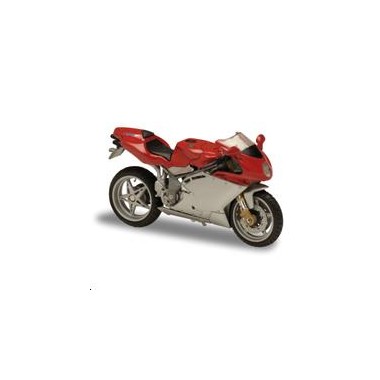 Miniature MV Agusta grise/jaune Miniature MV Agusta grise/jaune