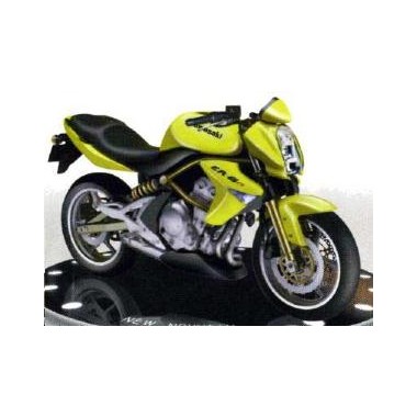 Miniature Kawasaki 600 ER-6N jaune 2005