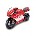 Miniature Ducati Desmosedici RR blanche/rouge 2007