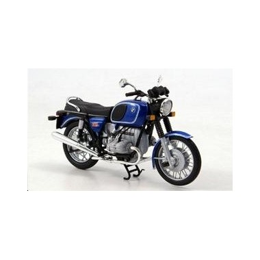 Miniature BMW R90-6 bleue 1974