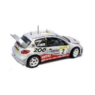 Miniature Peugeot 206 WRC Gronholm 2 Monte Carlo 2002 Miniature Peugeot 206 WRC Gronholm 2 Monte Carlo 2002